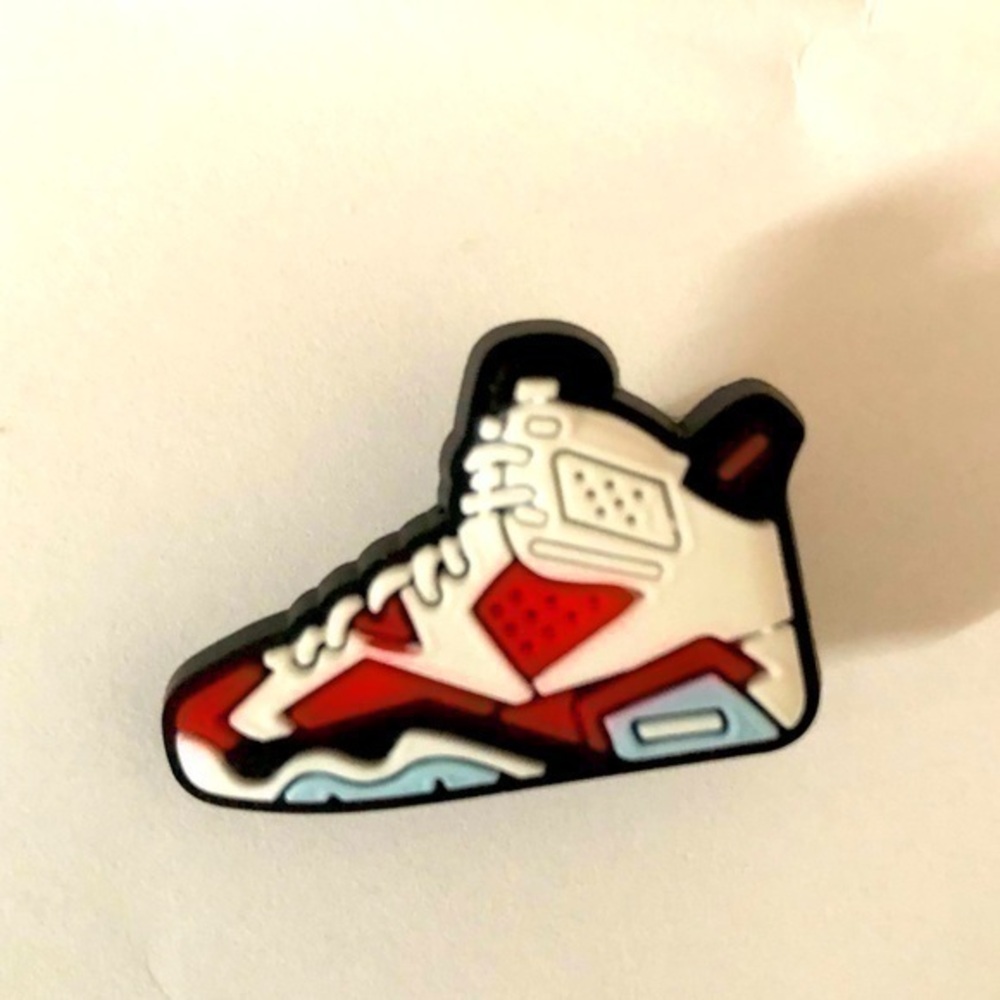NBA Basketball Chicago Bulls Jordan Jumpman Player Jibbitz Shoe Charm
